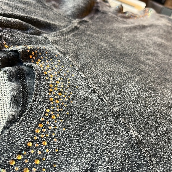 Y2K Vintage Circa 2007 Mcbling Cut out Hoodie, Size: M - Picture 13 of 17